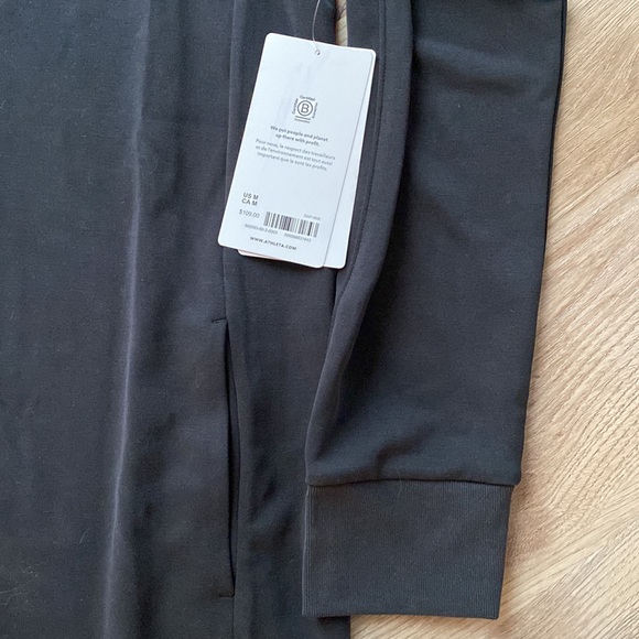 ATHLETA SEASOFT LONG SLEEVE DRESS NEW WITH TAGS IN BLACK - Picture 9 of 11